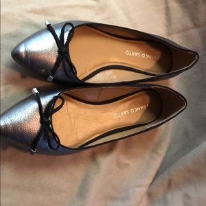 Franco Sarto leather ballet flats